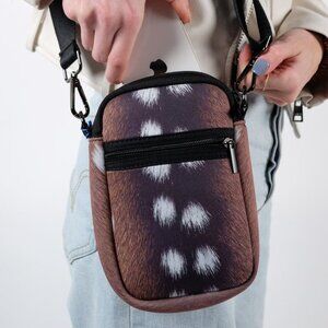 NWT, Sold Out, PARKER & HYDE, "Axis" Neoprene Cell Phone Crossbody Bag